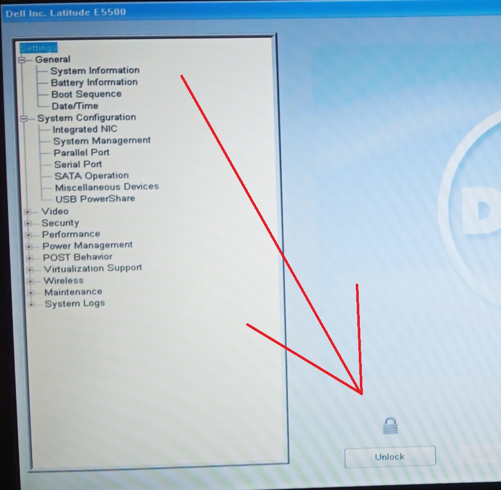 Reset BIOS Admin Password on Dell Latitude Laptop | Notes